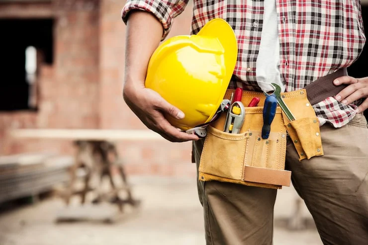 serviço de construção
